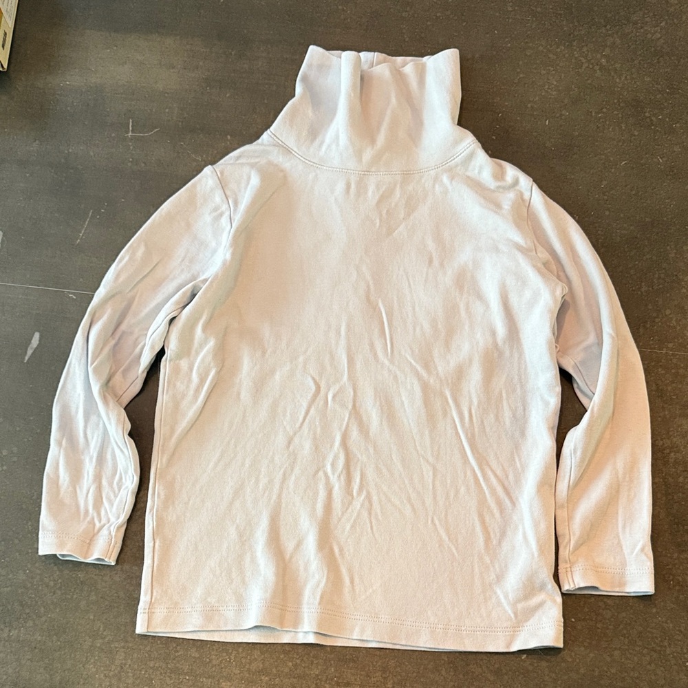 Beaufort Bonnet Light BlueTurtleneck Long Sleeve Top